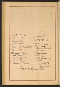 Podpis Jadwiga Blada na stronie nr 244 w tomie nr 62