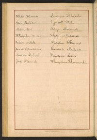 Podpis Władysław Bednarski na stronie nr 276 w tomie nr 62