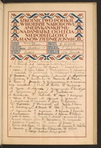 Podpis M. Adamska na stronie nr 73 w tomie nr 63