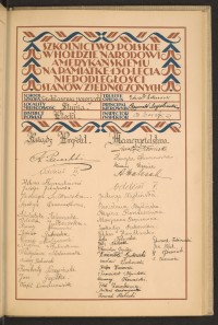 Podpis Ksawery Chorzewski na stronie nr 143 w tomie nr 63