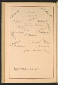 Podpis A. Bodal na stronie nr 246 w tomie nr 63