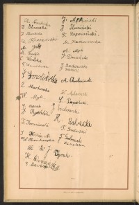 Podpis S. Czesak na stronie nr 36 w tomie nr 64