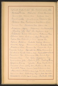 Podpis Michalina Bąk na stronie nr 100 w tomie nr 64