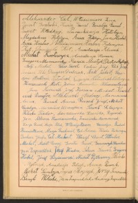 Podpis Michał Bełej na stronie nr 114 w tomie nr 64