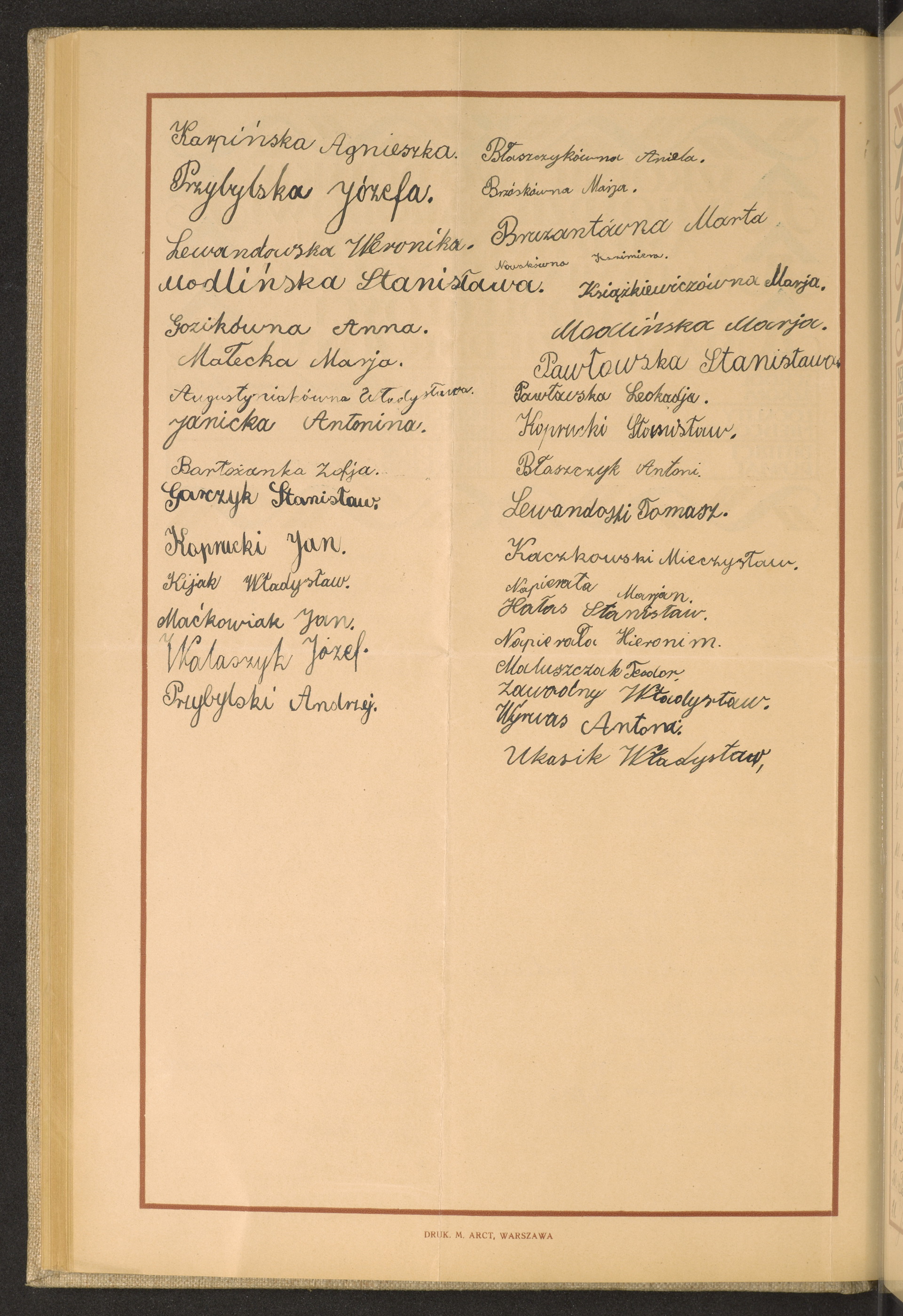 Podpis Władysław Ukasik na stronie nr 146 w tomie nr 64