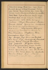 Podpis Franciszek Andrzejewski na stronie nr 192 w tomie nr 64