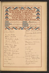 Podpis Waleria Capik na stronie nr 211 w tomie nr 64