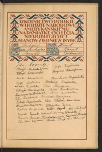 Podpis Leokadia Bagadzińska na stronie nr 241 w tomie nr 64