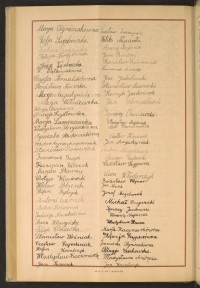 Podpis Władysława Ambroża na stronie nr 260 w tomie nr 64