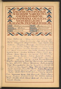 Podpis Władysława Błociszewska na stronie nr 5 w tomie nr 65