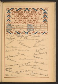 Podpis F. Bahrynowicz na stronie nr 167 w tomie nr 65