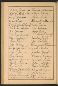 Podpis Sydonia Bogusławska na stronie nr 196 w tomie nr 65