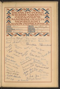 Podpis Marian Anklewicz na stronie nr 235 w tomie nr 65