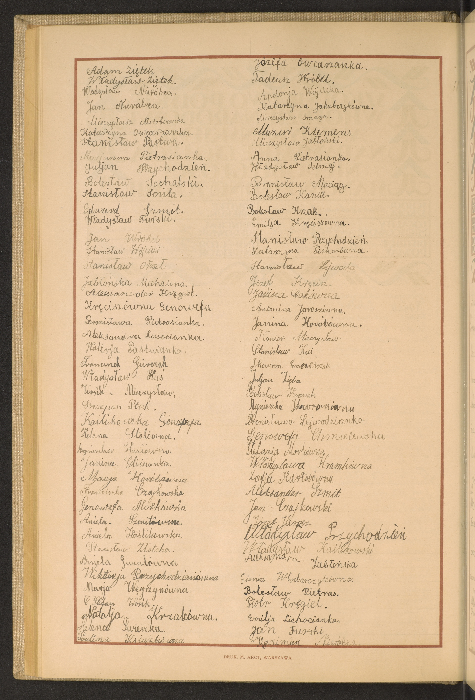 Podpis Jan Nieróbca na stronie nr 118 w tomie nr 66