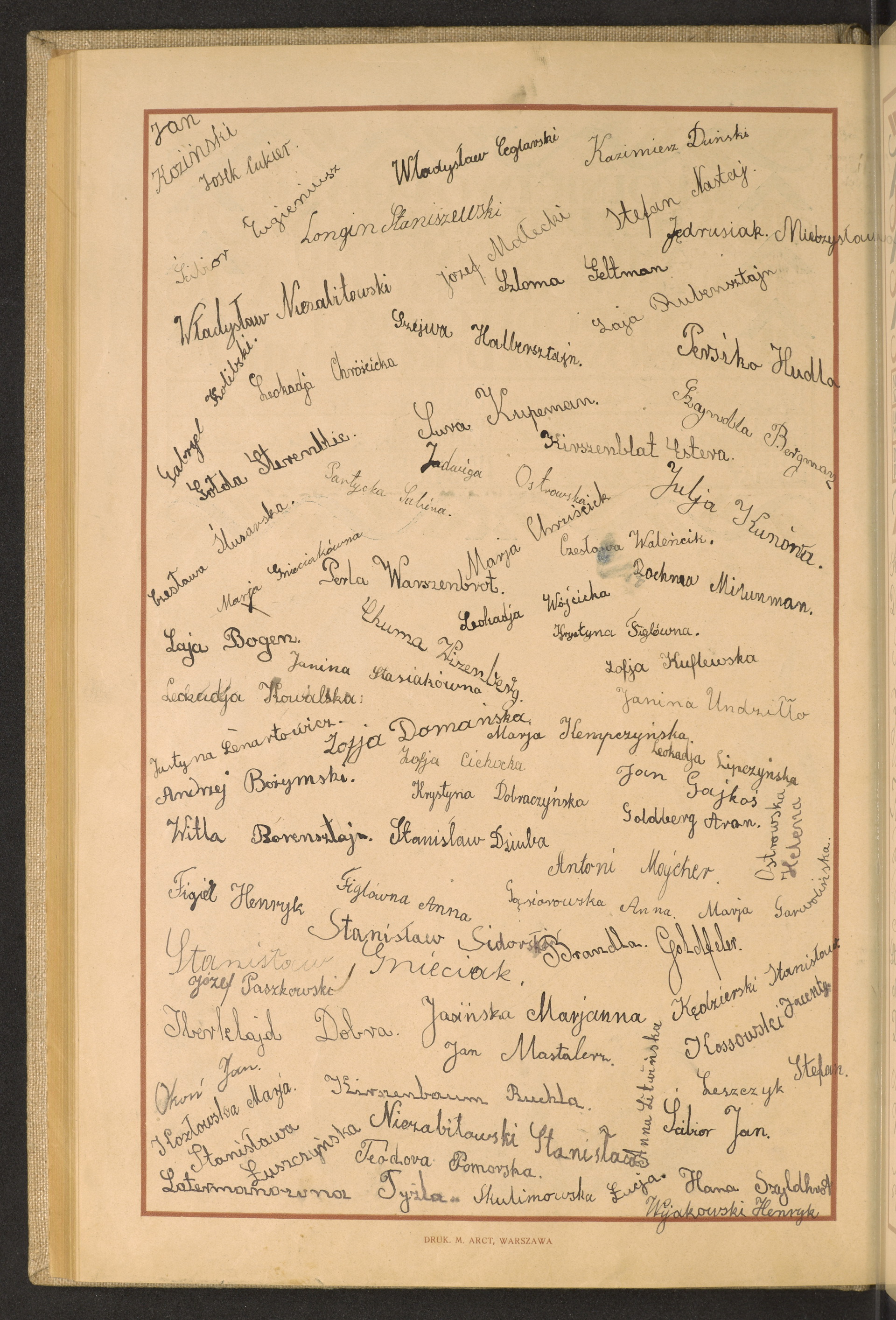 Podpis Henryk Wijakowski na stronie nr 140 w tomie nr 66