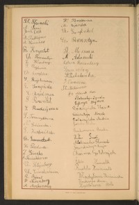 Podpis M. Adamski na stronie nr 150 w tomie nr 66