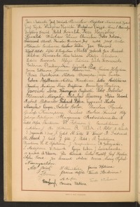 Podpis Józef Antas na stronie nr 172 w tomie nr 66