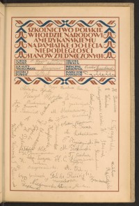 Podpis M. Bandurska na stronie nr 255 w tomie nr 66