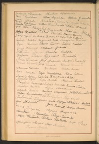 Podpis Franciszka Babicka na stronie nr 274 w tomie nr 66