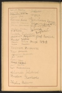 Podpis Władysława Bala na stronie nr 36 w tomie nr 67