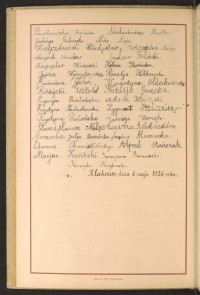 Podpis Julia Bromirska na stronie nr 128 w tomie nr 67