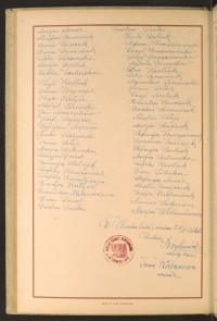 Podpis Pawło Batiuk na stronie nr 156 w tomie nr 67