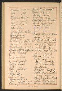 Podpis Józef Bednarski na stronie nr 254 w tomie nr 67