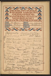 Podpis Julianna Bednarczyk na stronie nr 99 w tomie nr 68