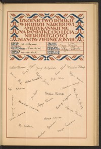 Podpis Józef Archyciński na stronie nr 101 w tomie nr 68