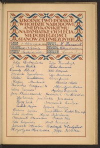 Podpis Regina Ajchenbaum na stronie nr 121 w tomie nr 68