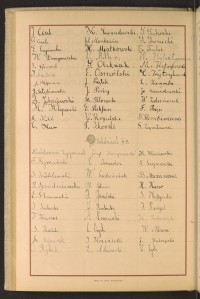 Podpis E. Adamski na stronie nr 150 w tomie nr 68