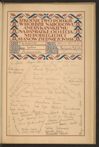 Podpis Tadeusz Archiciński na stronie nr 169 w tomie nr 68