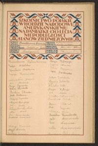 Podpis Stanisława Balcerak na stronie nr 171 w tomie nr 68