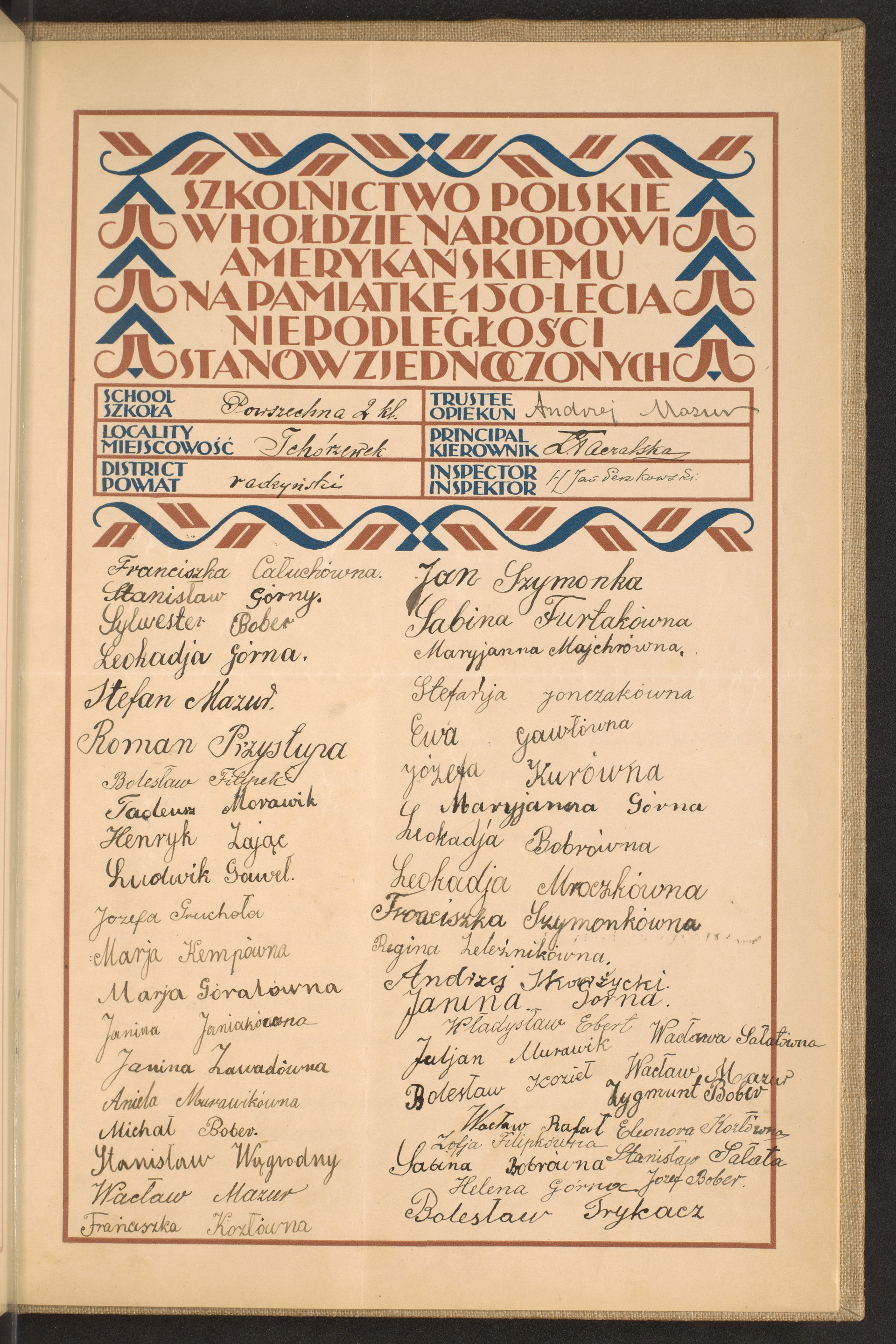 Podpis Jan  Peszkowski na stronie nr 277 w tomie nr 68