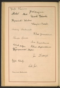 Podpis Michał Biek na stronie nr 162 w tomie nr 69