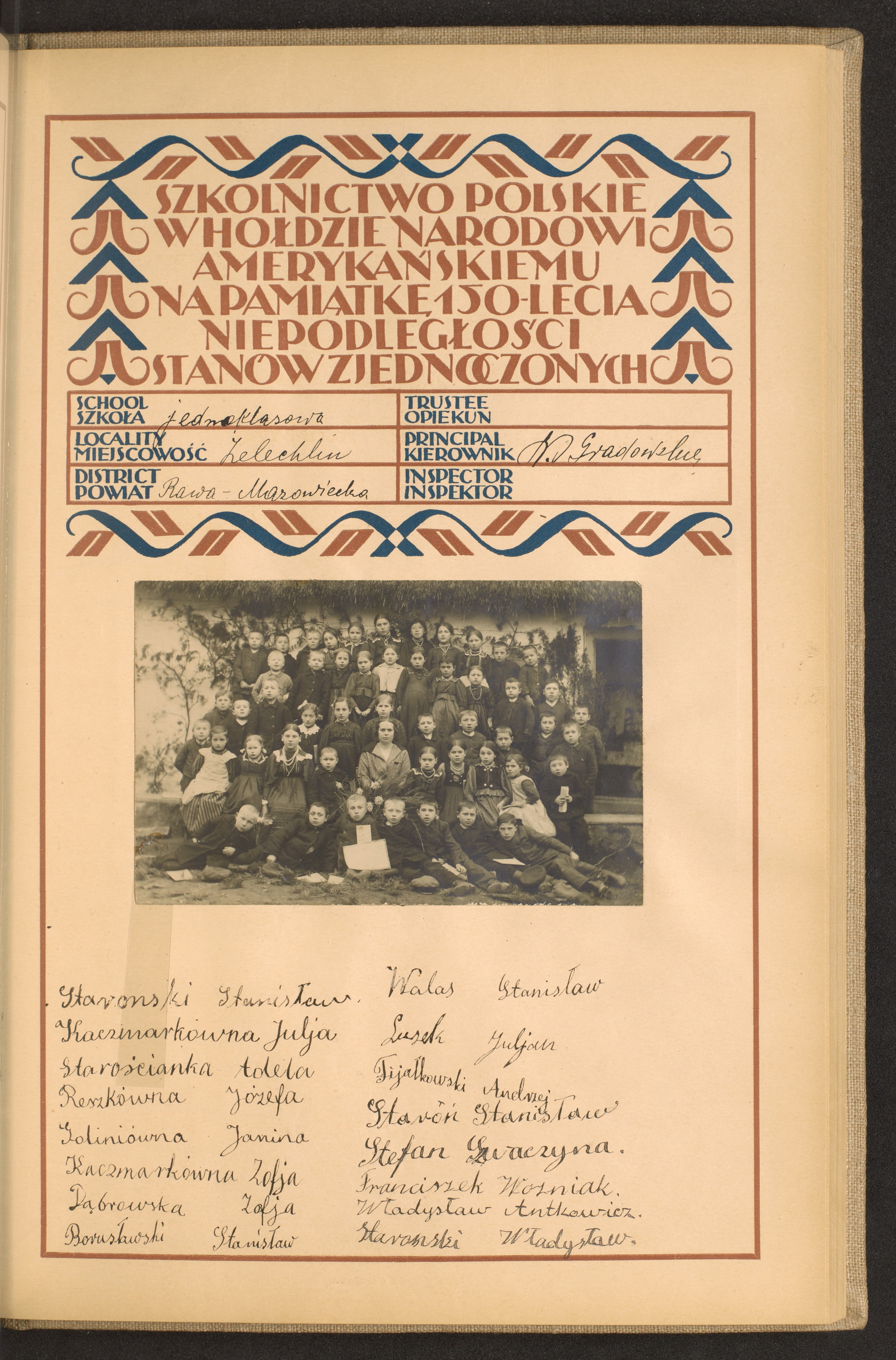 Podpis Władysław Staroński na stronie nr 177 w tomie nr 69