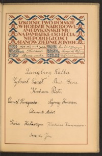 Podpis Genowefa Brüh na stronie nr 205 w tomie nr 69