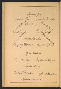 Podpis Herman Langberg na stronie nr 206 w tomie nr 69