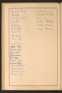 Podpis Nykoła Jacyszyn na stronie nr 128 w tomie nr 70