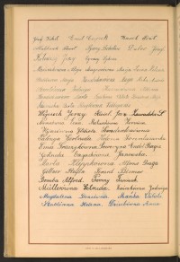 Podpis Berta Adamicka na stronie nr 210 w tomie nr 71