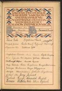 Podpis Henryk Baluch na stronie nr 233 w tomie nr 71