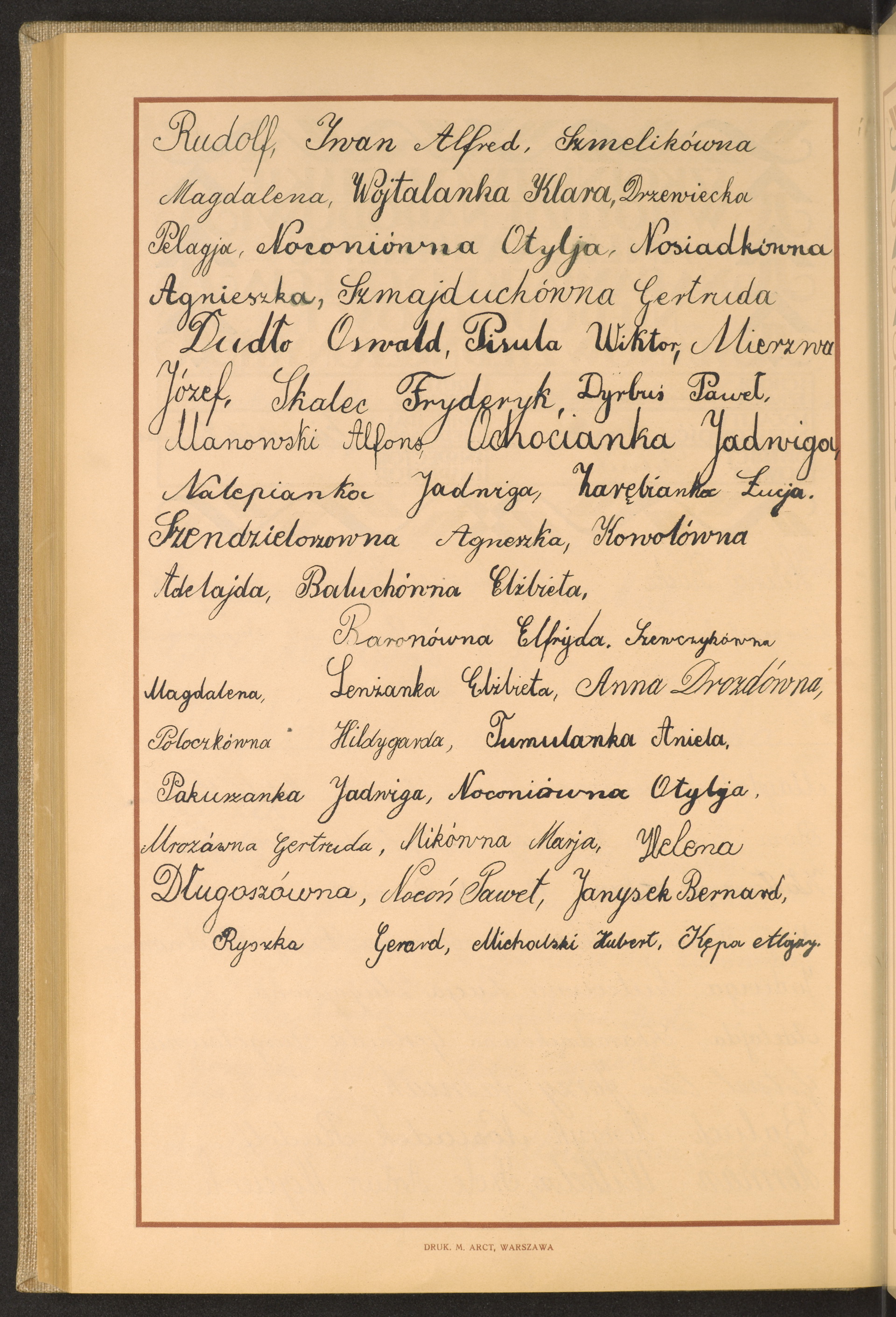 Podpis Alojzy Kępa na stronie nr 234 w tomie nr 71