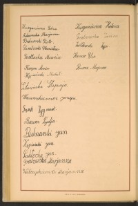 Podpis Lidia Baum na stronie nr 176 w tomie nr 72