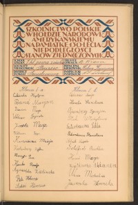 Podpis Stanisława Adamkiewicz na stronie nr 191 w tomie nr 72