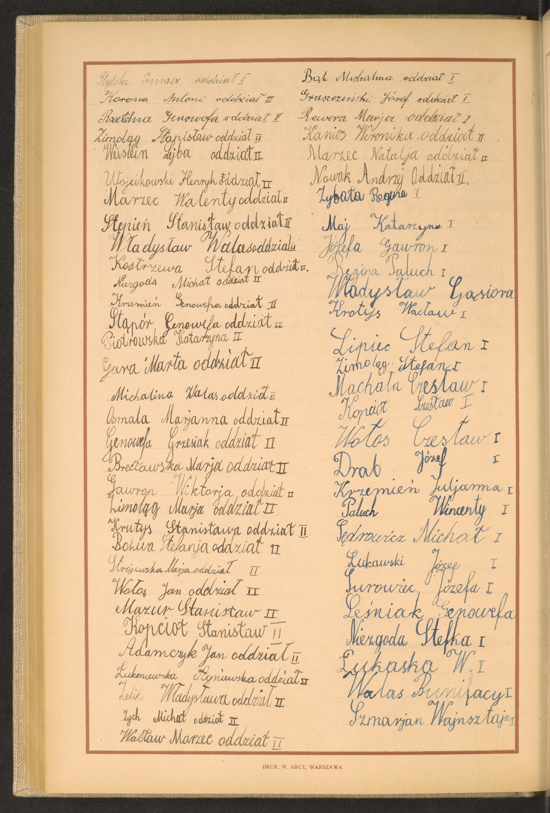 Podpis Tomasz Stylski na stronie nr 194 w tomie nr 72