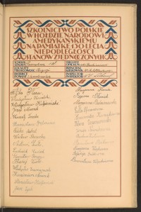 Podpis Witold Ankowski na stronie nr 201 w tomie nr 72