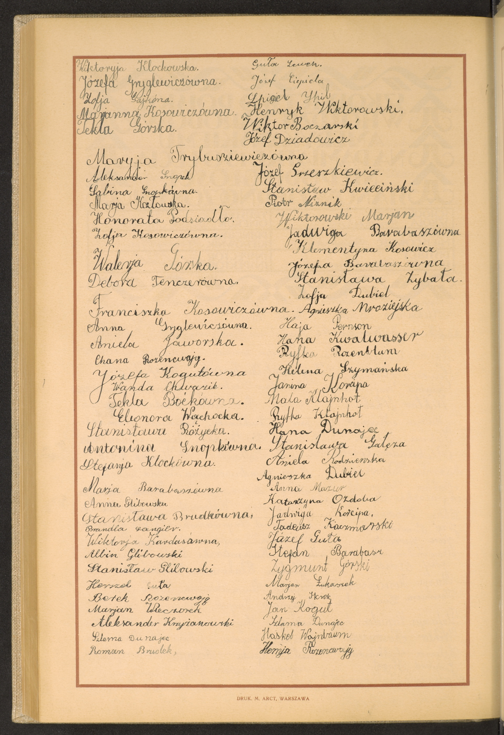 Podpis Chemia Rozencwajg na stronie nr 276 w tomie nr 72