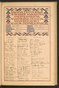 Podpis Stefania Abramowska na stronie nr 71 w tomie nr 74