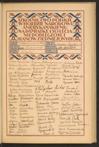 Podpis Apolonia Anusiewicz na stronie nr 111 w tomie nr 74