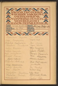 Podpis Maria  Adranowicz na stronie nr 181 w tomie nr 74